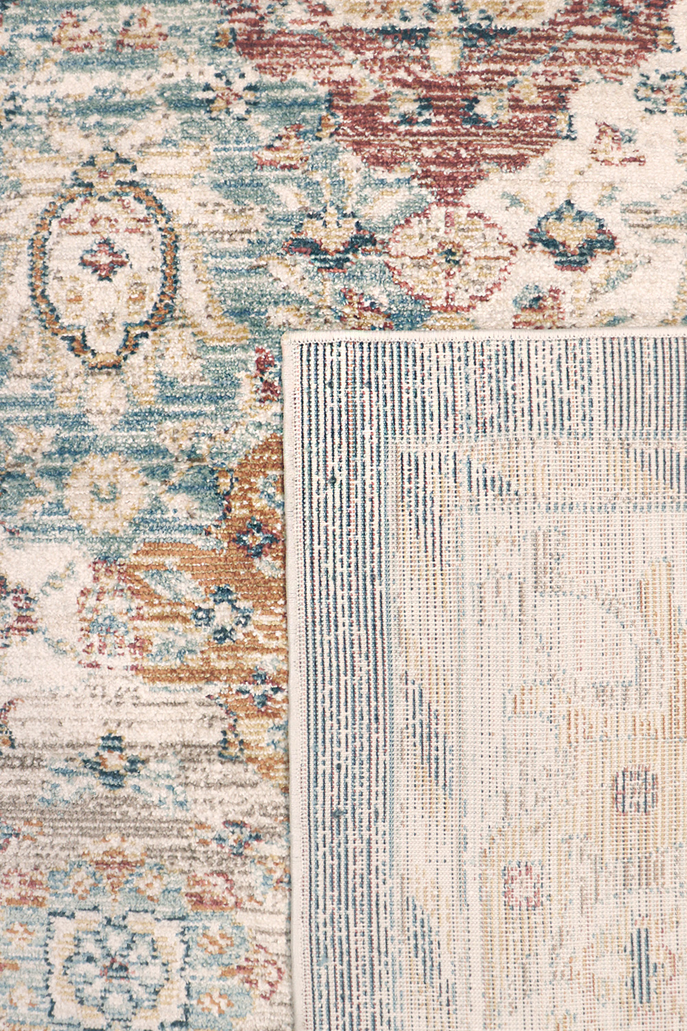 Pasargad Heritage Design Power Loom Beige Area Rug (PFH-07 6XRND) - 72'' x 72''