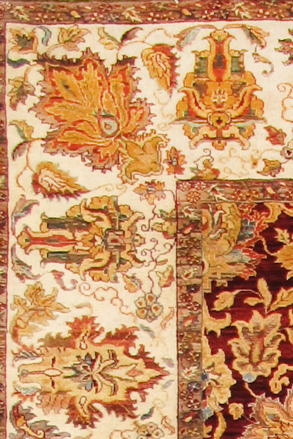 Pasargad - Agra Collection Hand-Knotted Lamb's Wool Area Rug 109'' x 146'' (PH-167 9X12)