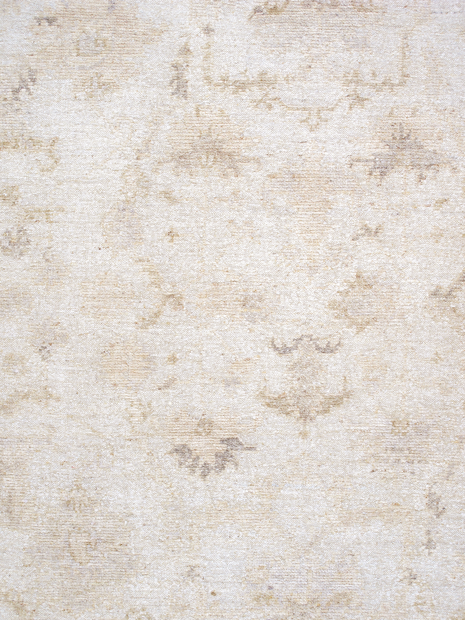 Pasargad - Oushak Collection Hand-Knotted Wool Area Rug in Camel, 111" x 142" (PLI-06 9x12)