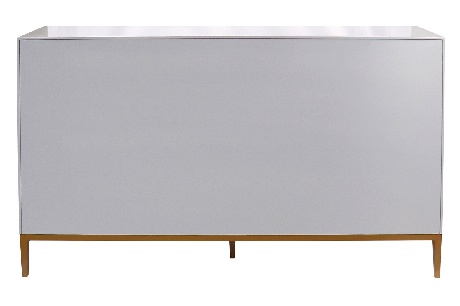 Pasargad Annabelle Sideboard With 4 Floral Doors, 2 Drawers and Bronze Metal Frame