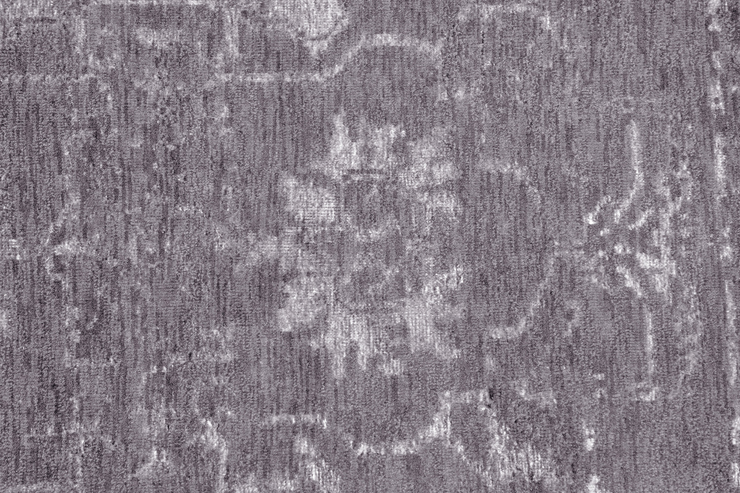 Pasargad - Silk Fusion Florence Collection Hand-Knotted Silk and Wool Area Rug 60'' x 96'' (PRAYA-07 DAR 5X8)