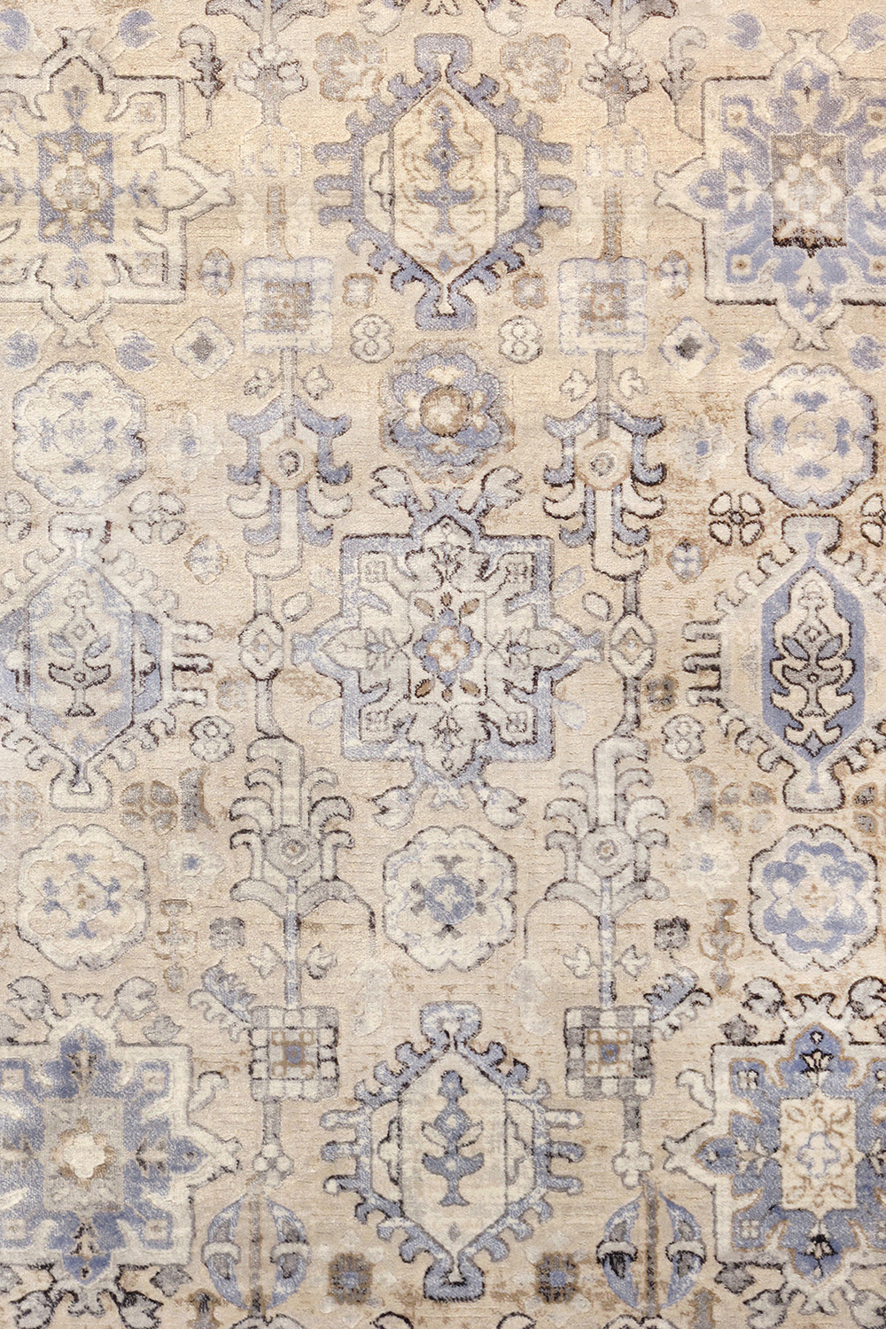 Pasargad Amadeus Design Power Loom Area Rug (PRC-1022BB 4X6) - 48'' x 72''