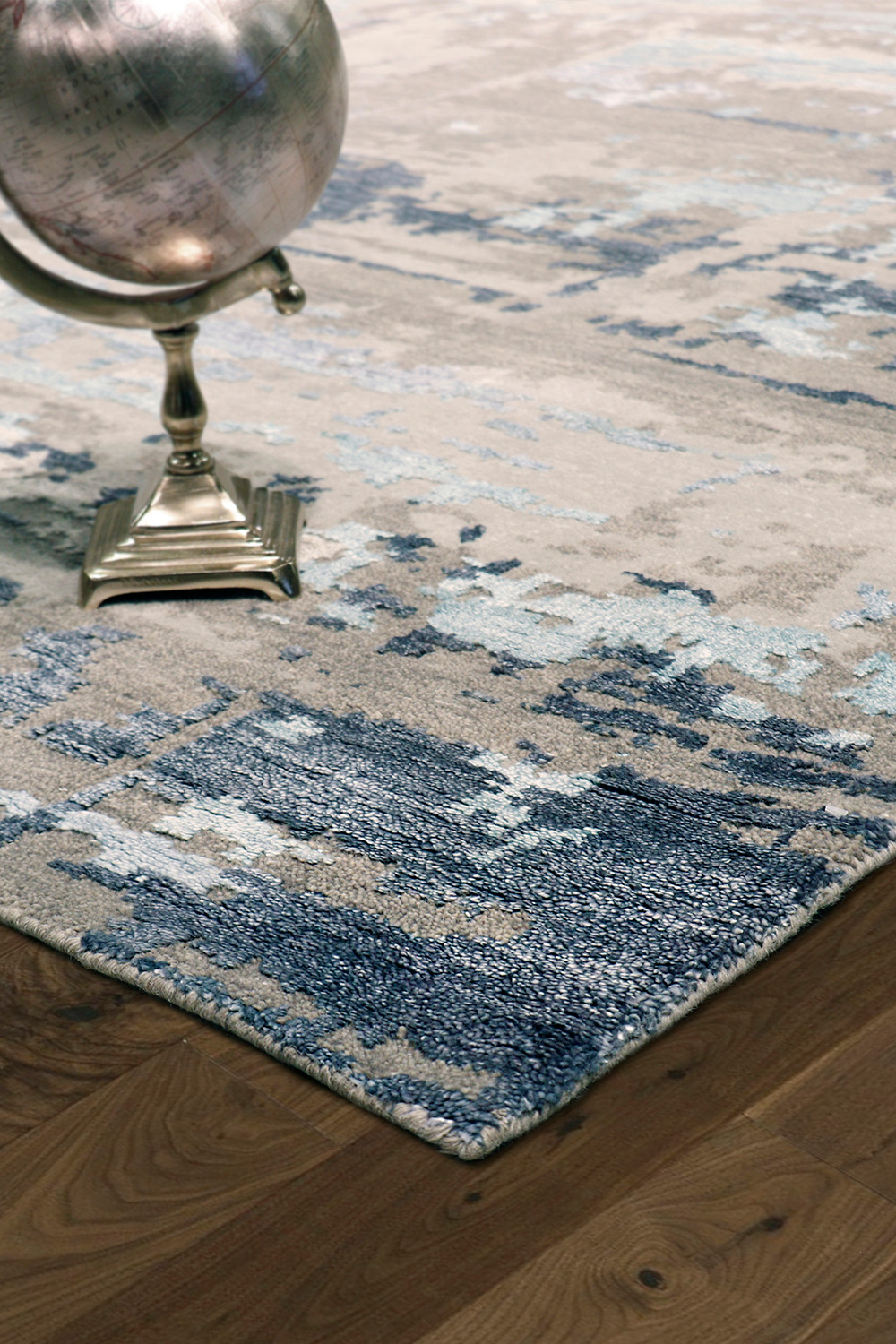 Pasargad - Transitional Collection Hand-Knotted Silk and Wool Area Rug 95'' x 120'' (PRR-01 8X10)
