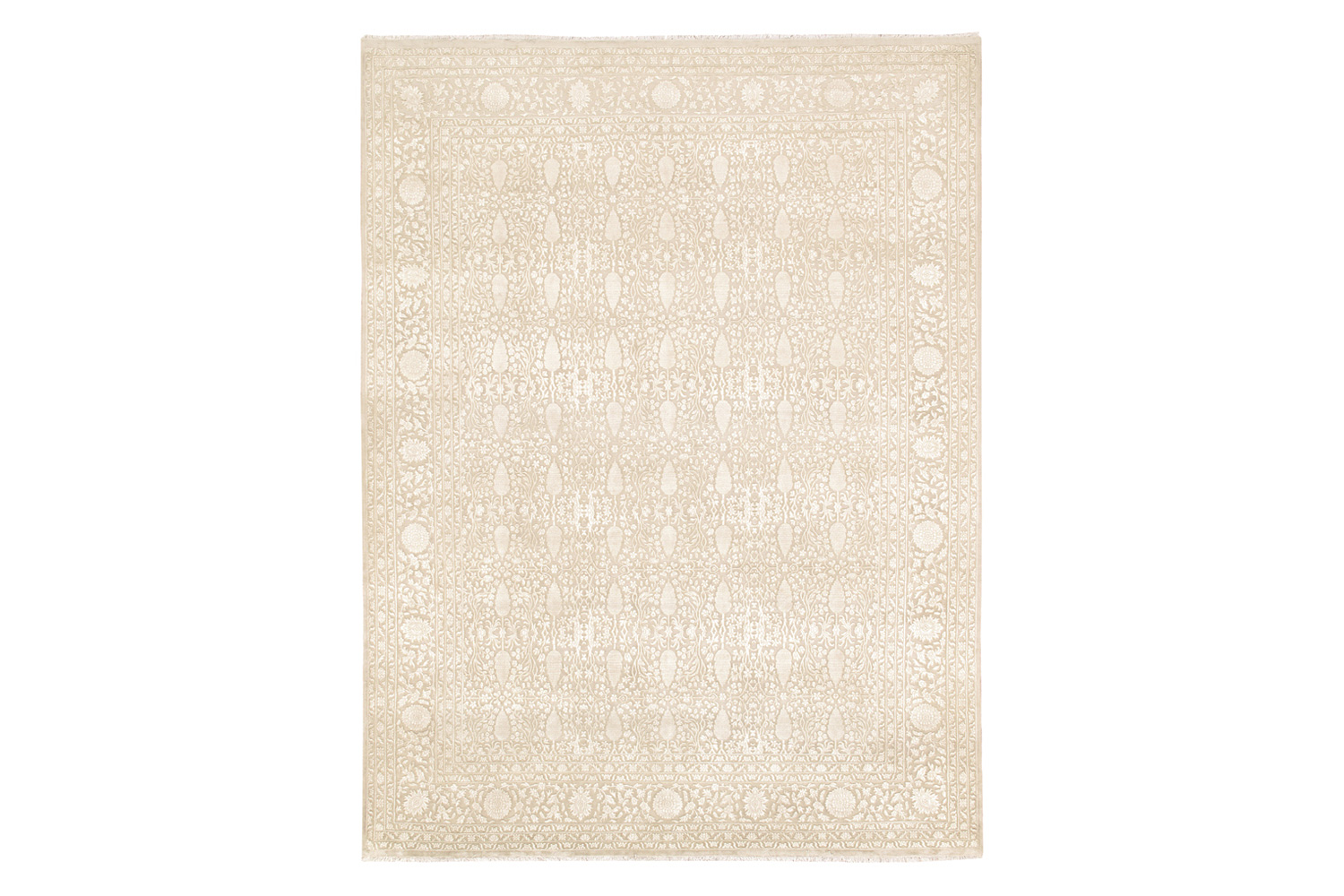 Pasargad - Oushak Collection Hand-Knotted Lamb's Wool Area Rug PS-1