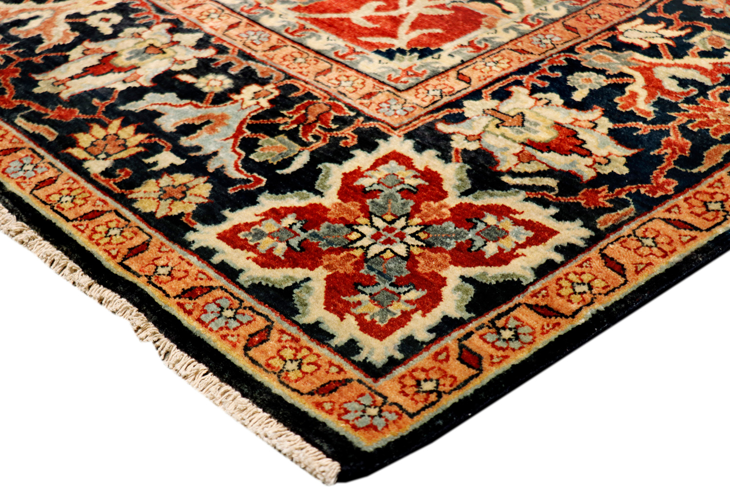 Pasargad Bidjar Collection Hand-Knotted Lamb's Wool Area Rug (PS-1 9X12) - 108'' x 144''