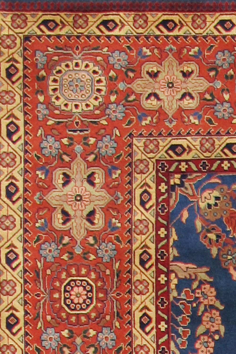 Pasargad - Peacok Thrn Sarouk Collection Hand-Knotted Lamb's Wool Area Rug PS-2