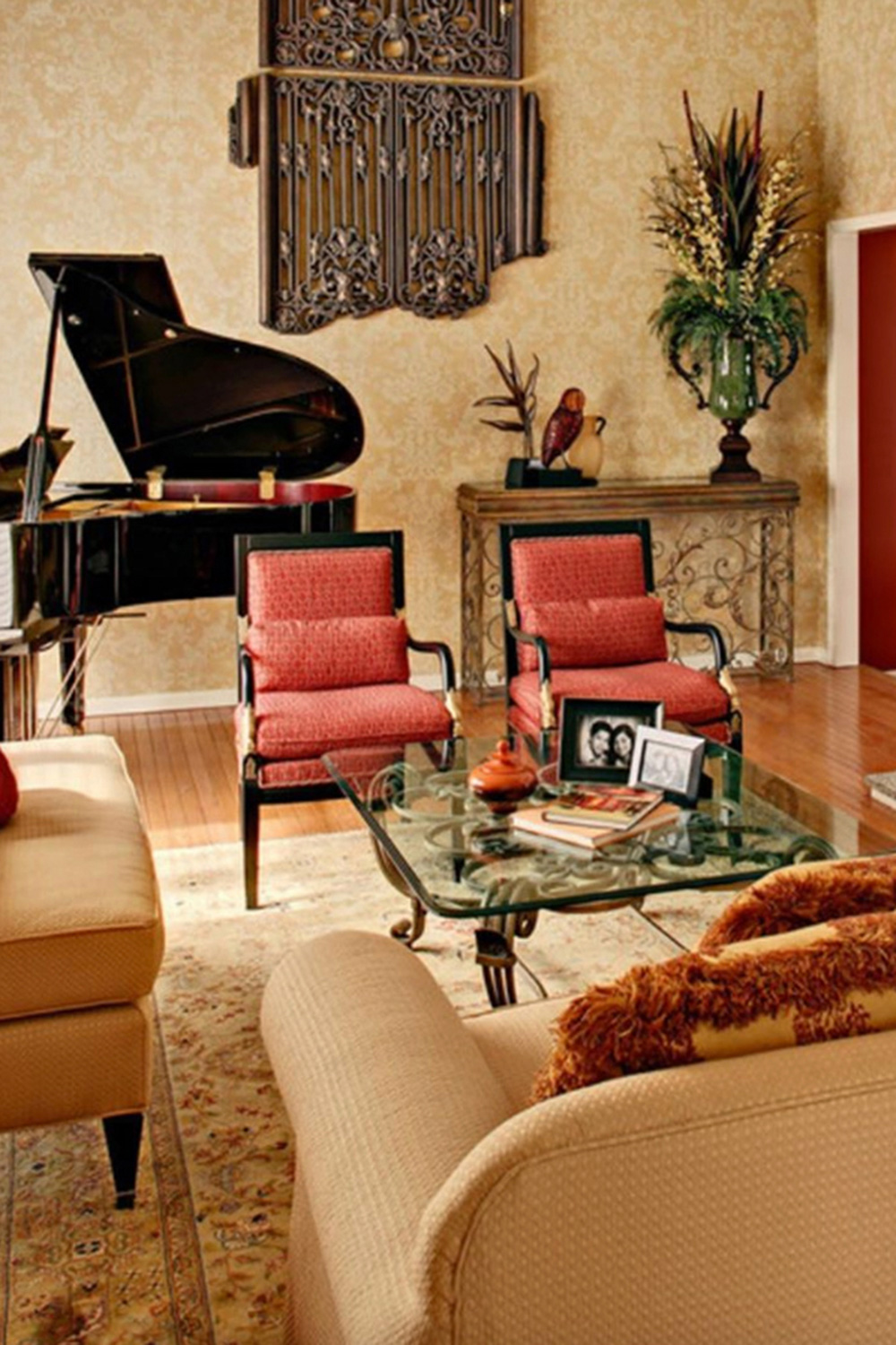 Pasargad Tabriz Collection Hand-Knotted Lamb's Wool Area Rug (PS-20 14X18) - 167'' x 219''