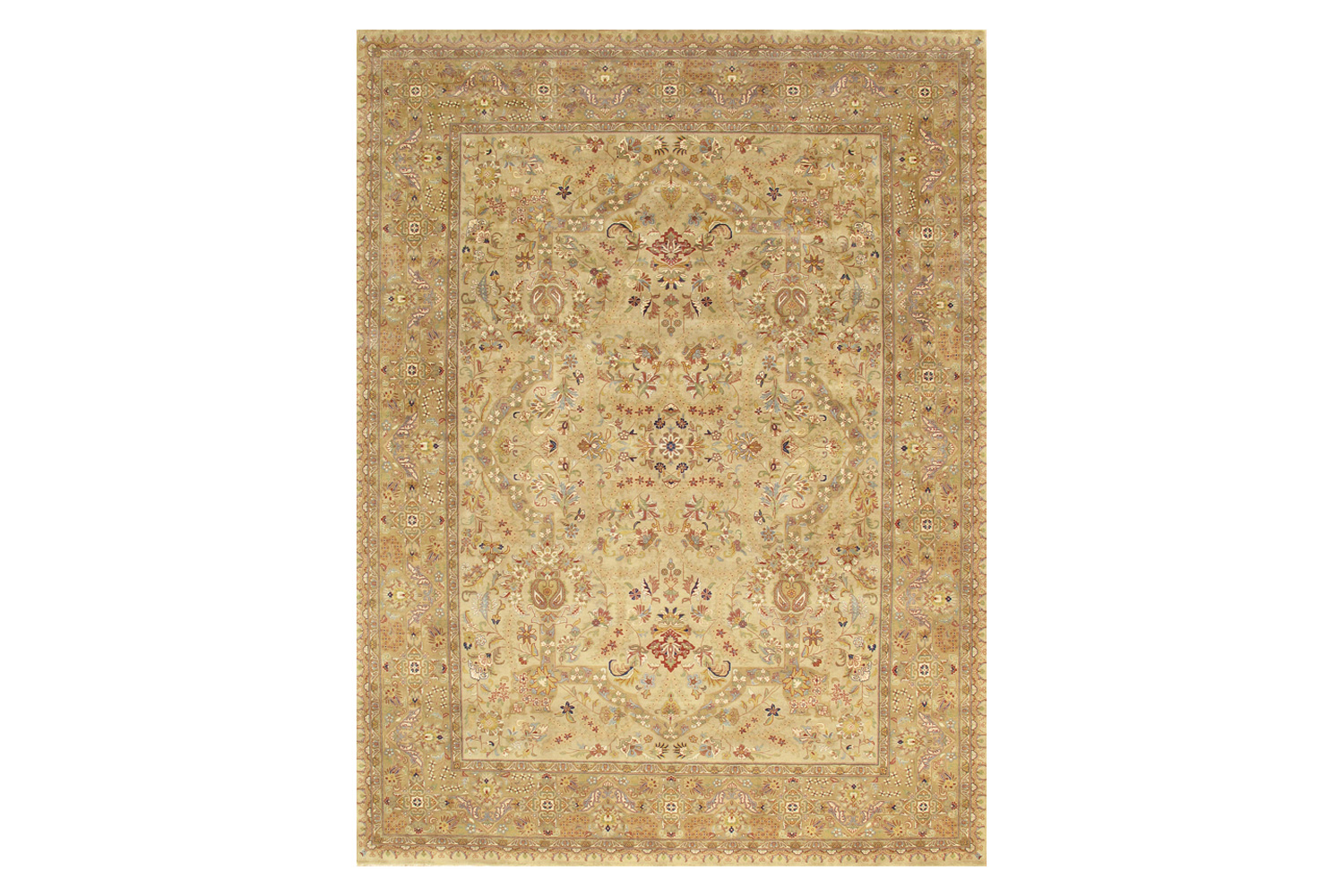 Pasargad - Tabriz Collection Hand-Knotted Lamb's Wool Area Rug PS-20