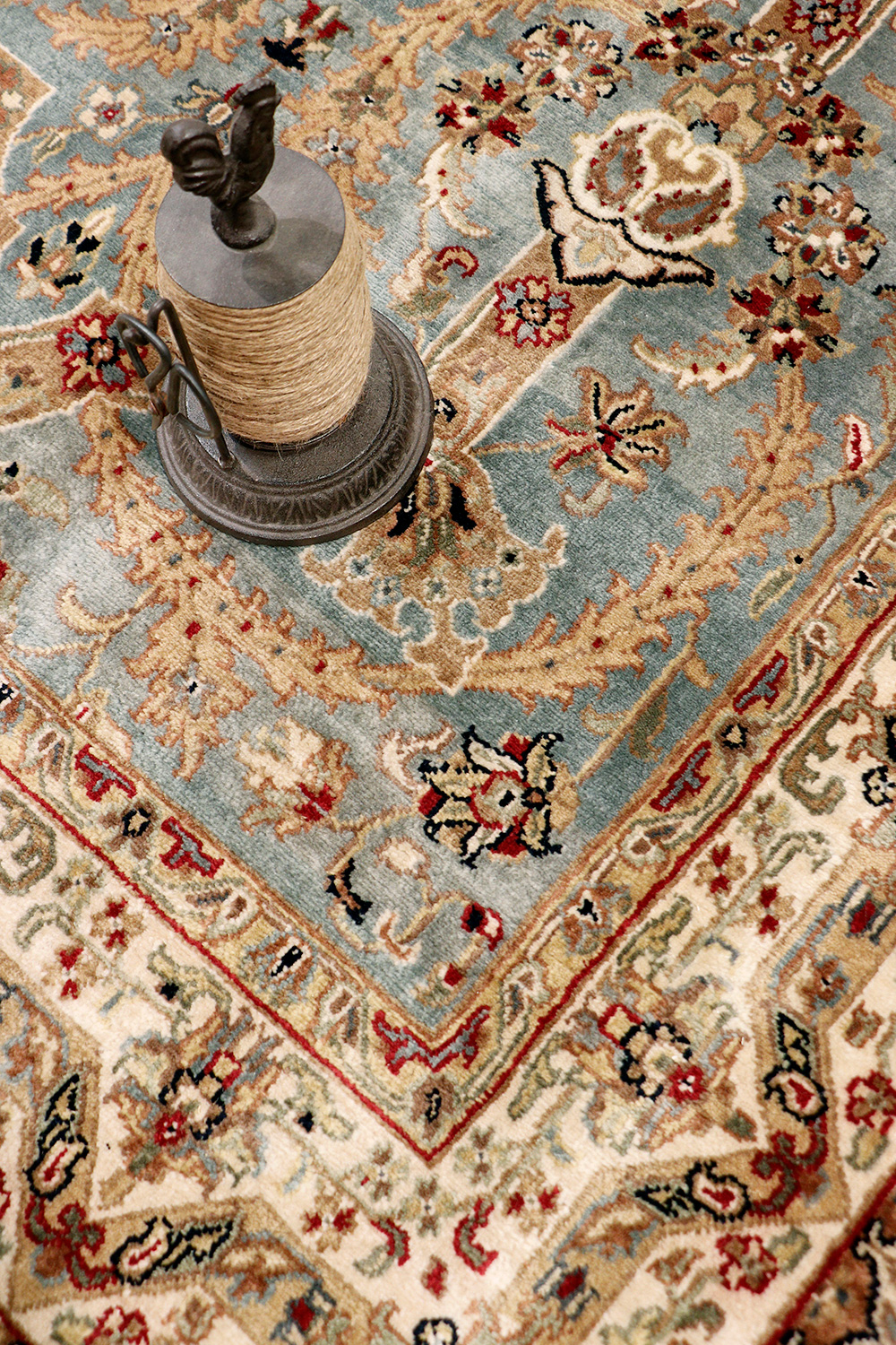 Pasargad Tabriz Collection Hand-Knotted Lamb's Wool Runner (PS-20 4.02X29) - 50'' x 349''