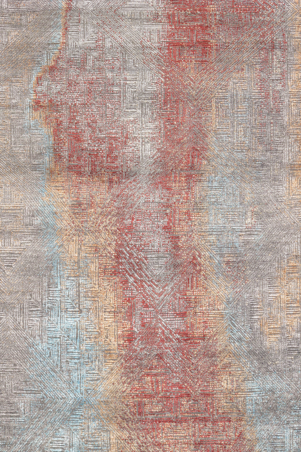 Pasargad - Cosmo Collection Hand-Knotted Silk and Wool Area Rug PS-241