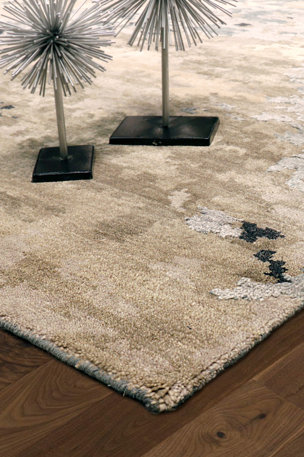 Pasargad - Transitional Collection Hand-Knotted Silk and Wool Area Rug 107'' x 142'' (PSS-01 9X12)