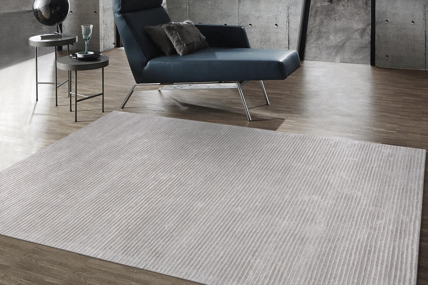 Pasargad Edgy Collection Hand-Tufted Silk and Wool Area Rug (PVNY-11 10X14) - 117'' x 165''