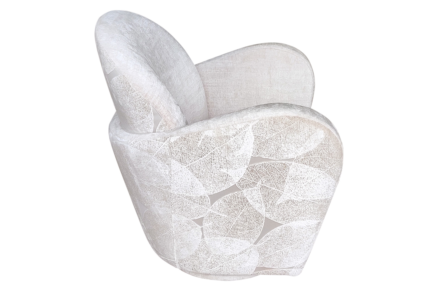 Pasargad - Maxim Collection Modern Swivel Armchair