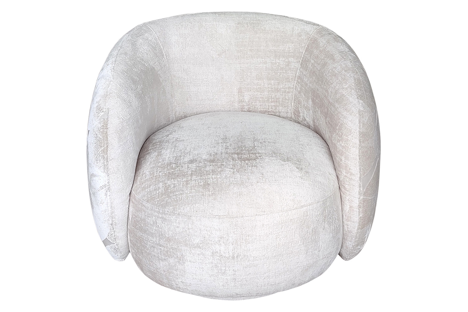Pasargad - Napoli Collection Modern Swivel Armchair