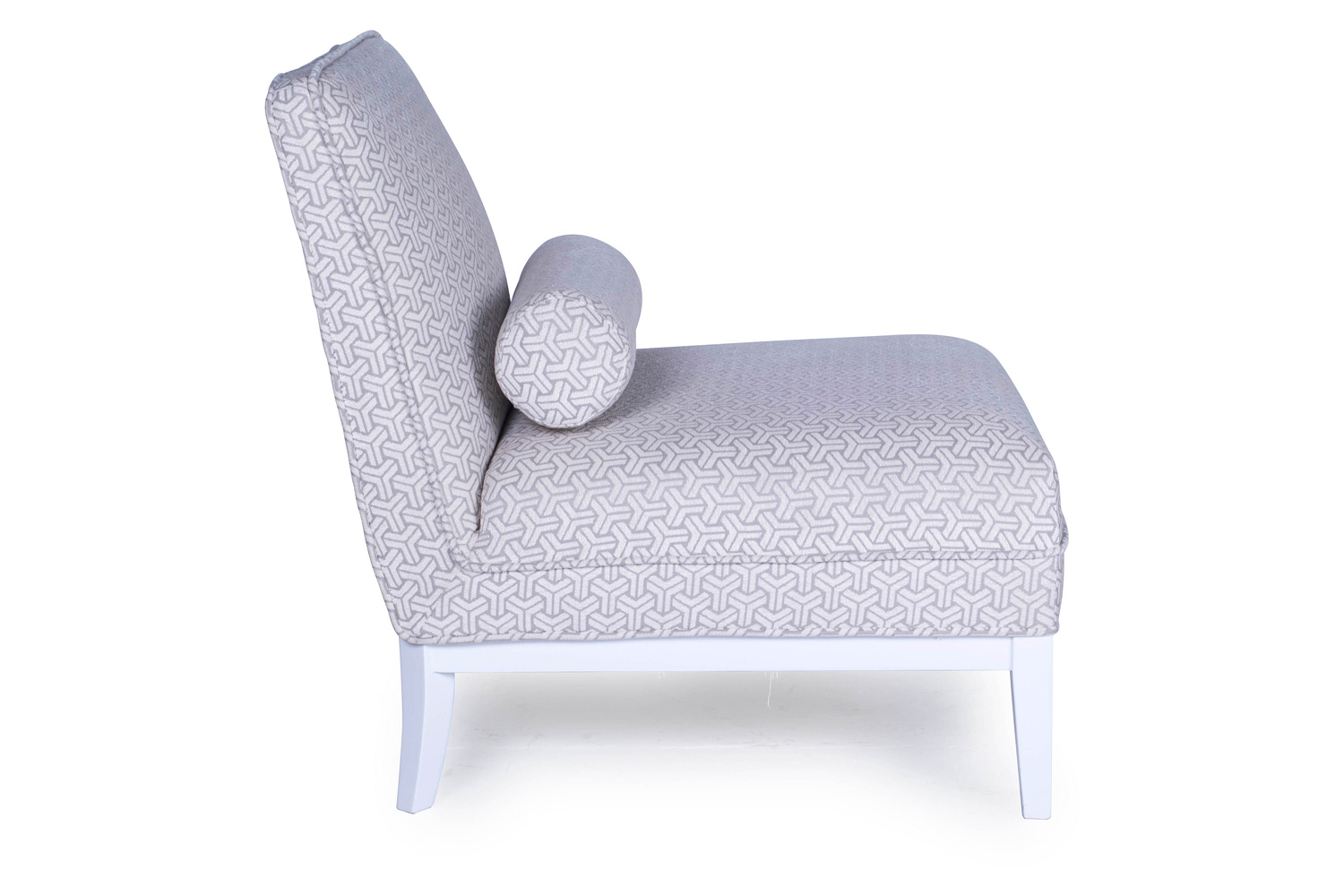 Pasargad - Firenze Collection Upholster Lounge Chair with Pillow