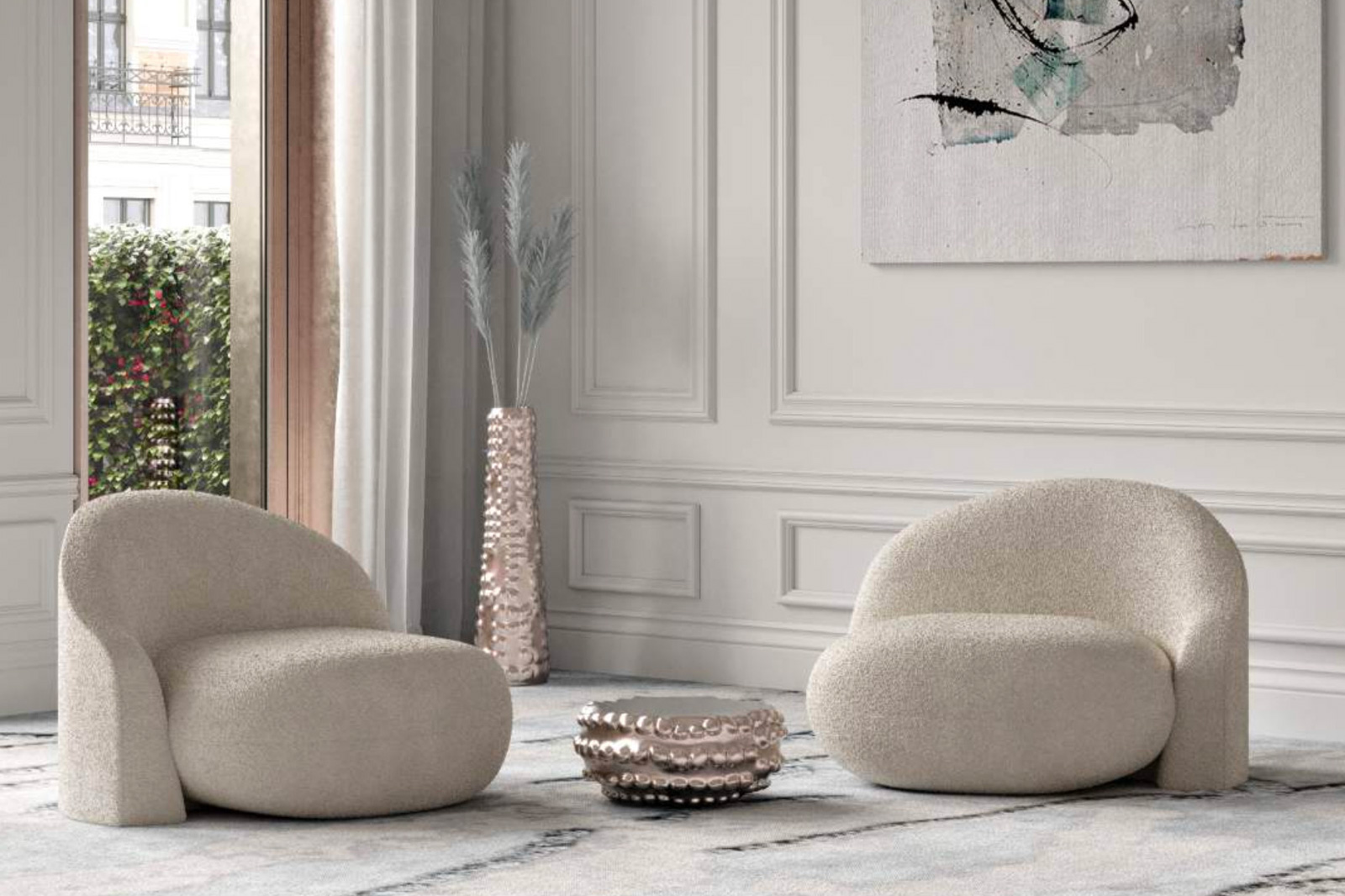 Plyus - Connection Chair in Fabric