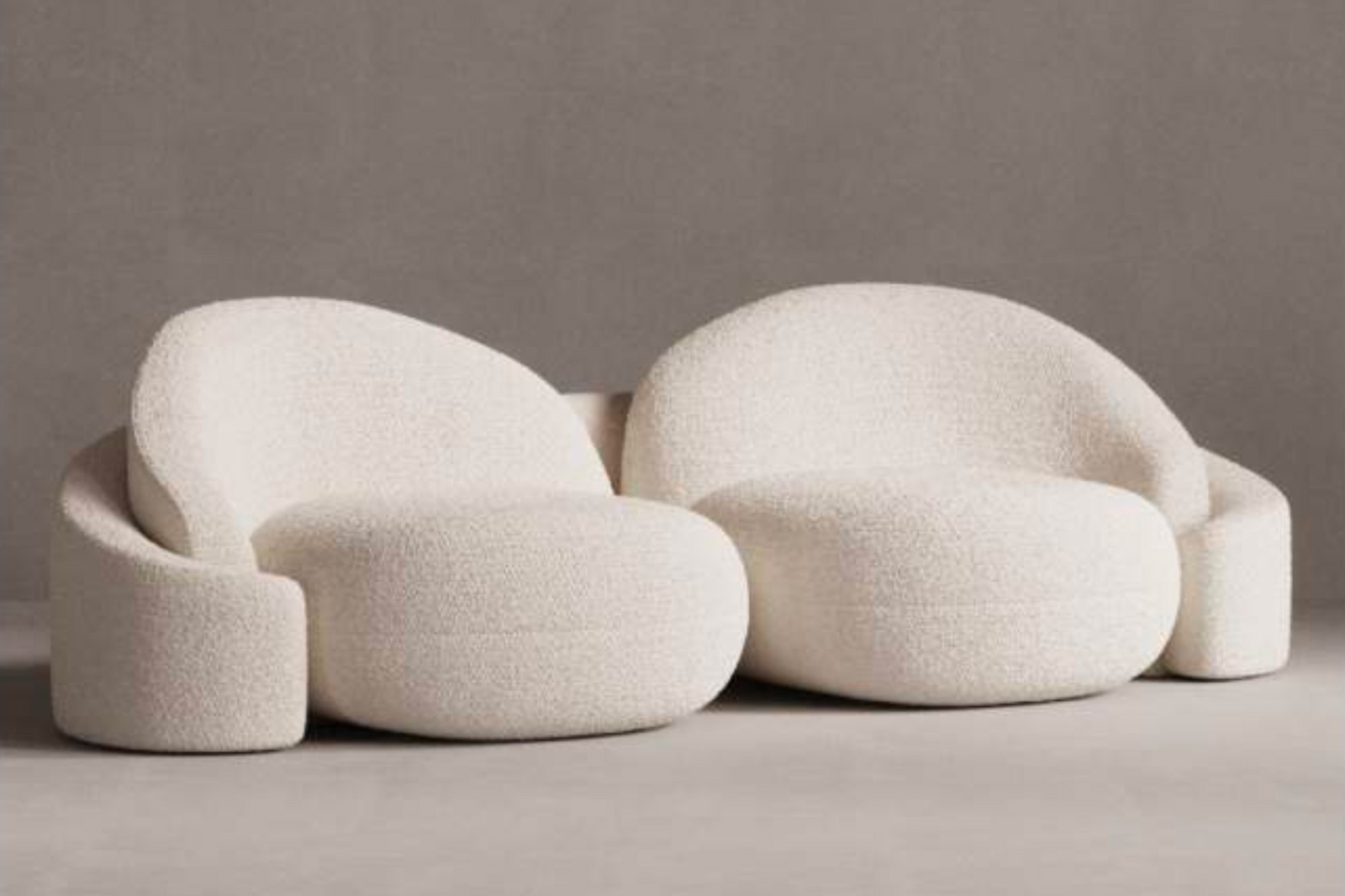 Plyus - Lovers Sofa in Fabric