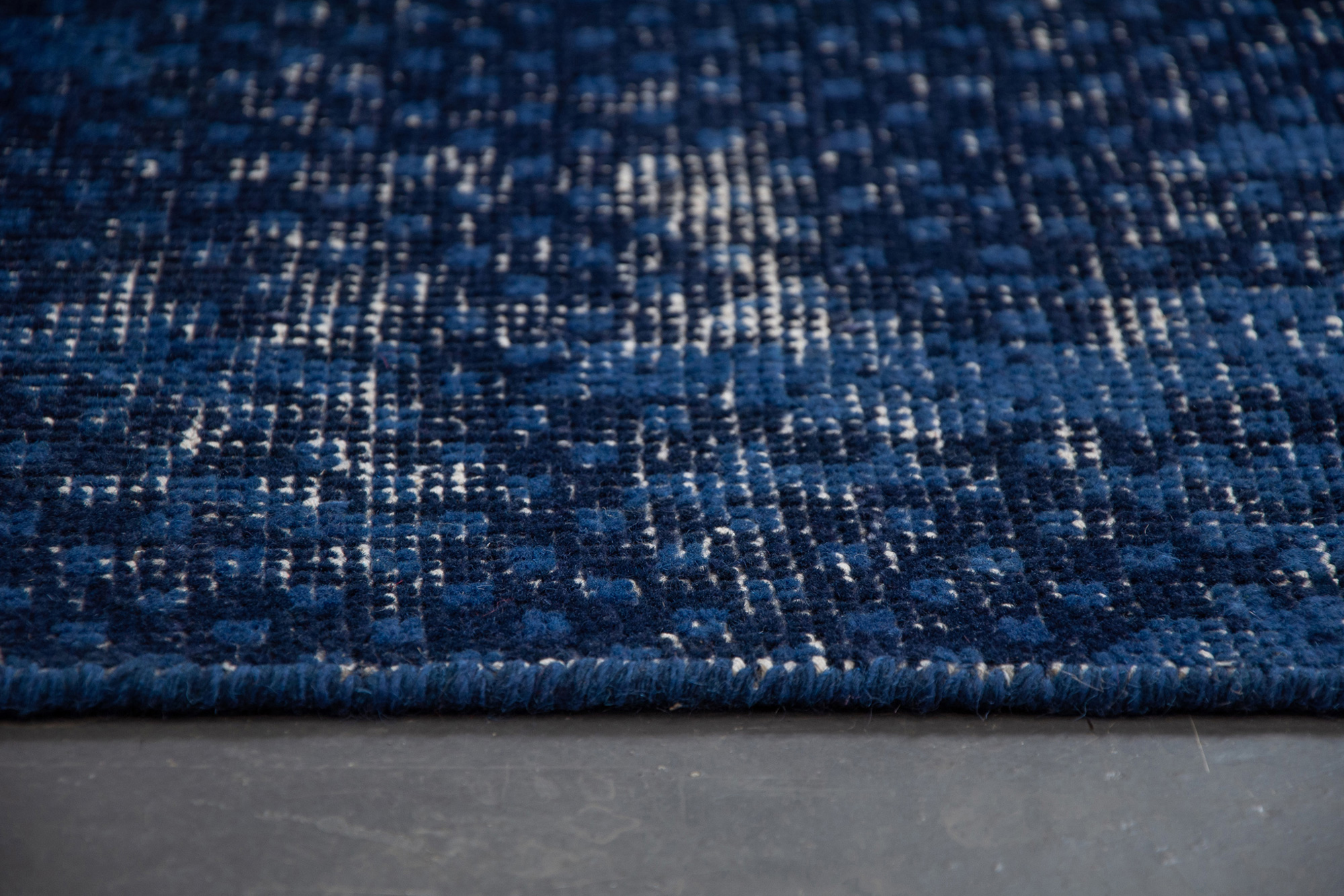 Renwil Abigail Rug - Cobalt Blue, 9" x 12"