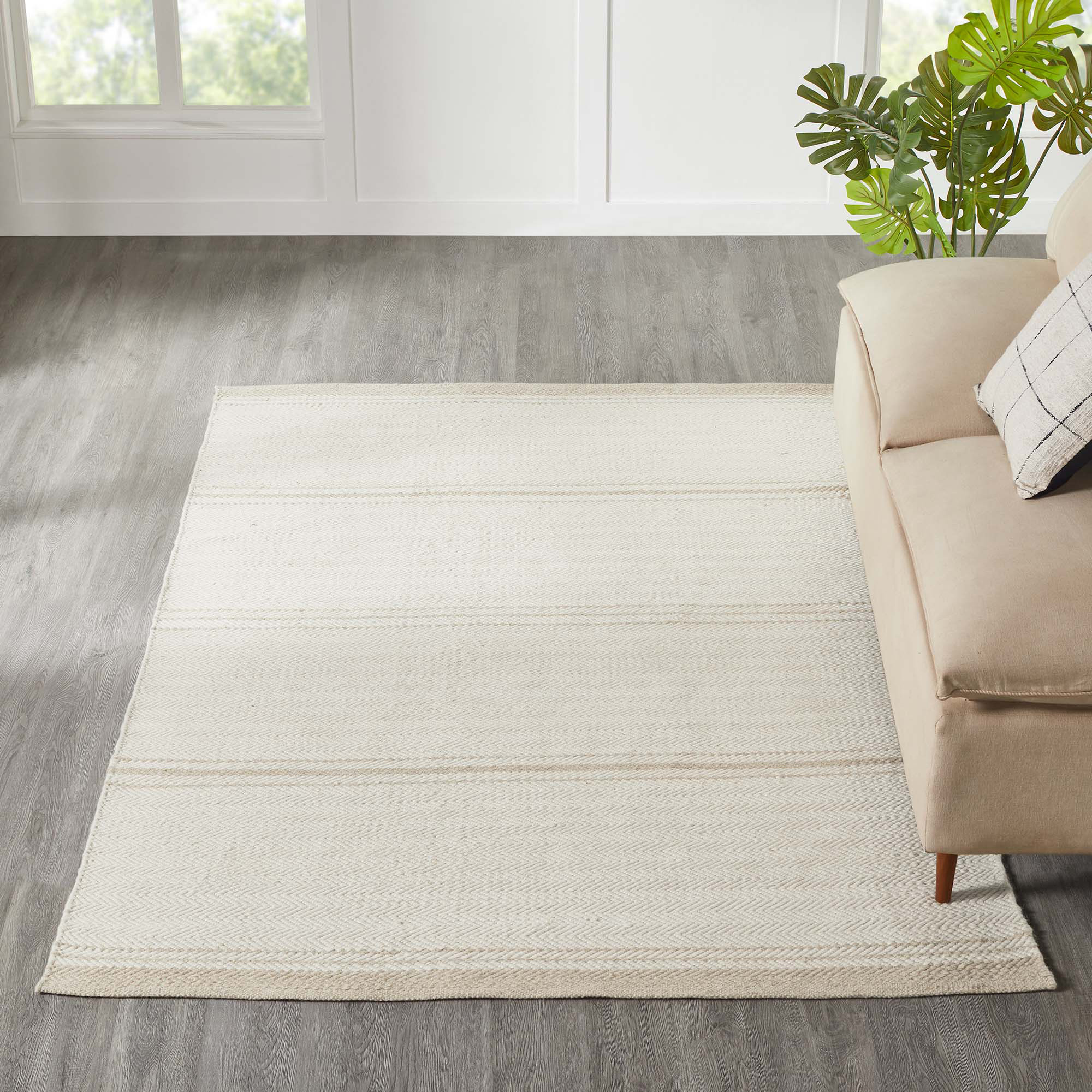 Renwil Alice 20001 Rug - Ivory/Beige, 7,1" X 10,2"