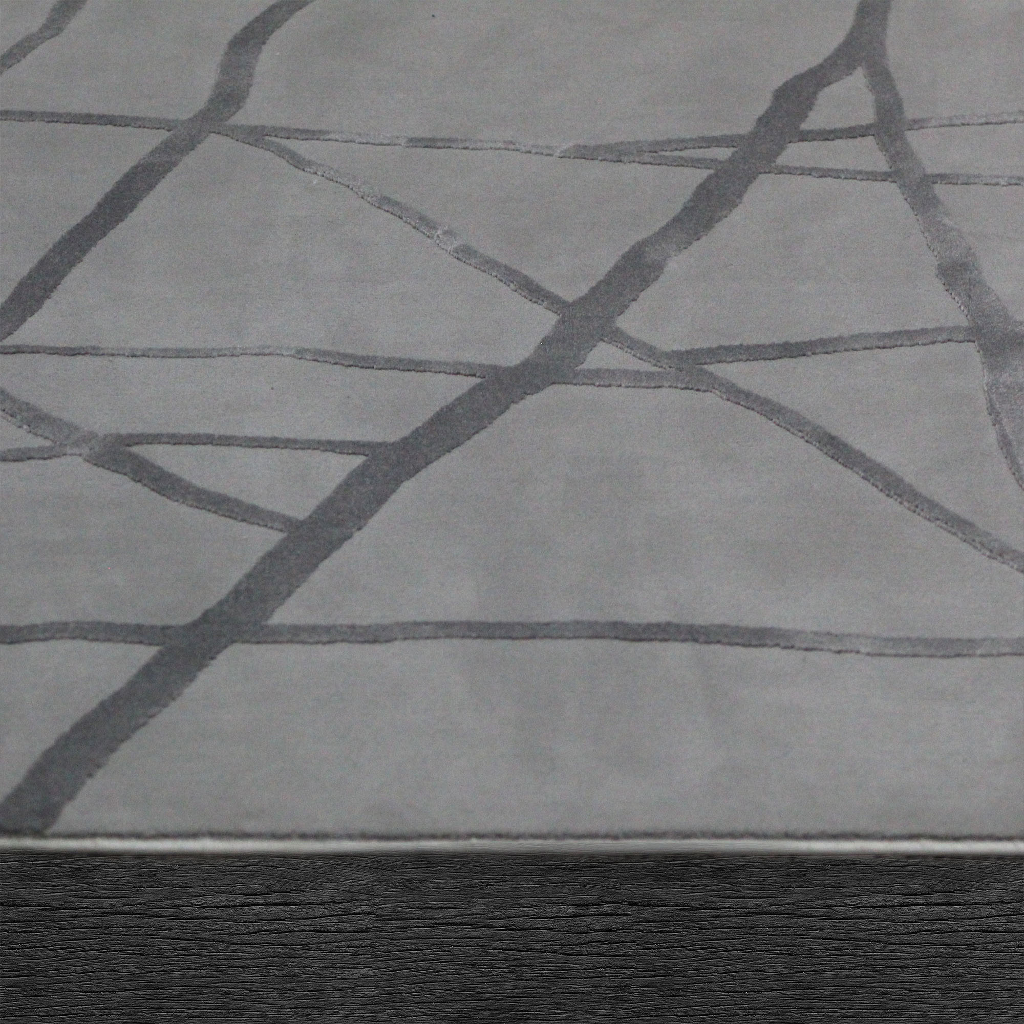 Renwil Mantle Rug - Gray/Blue, 5,3" X 7,3"