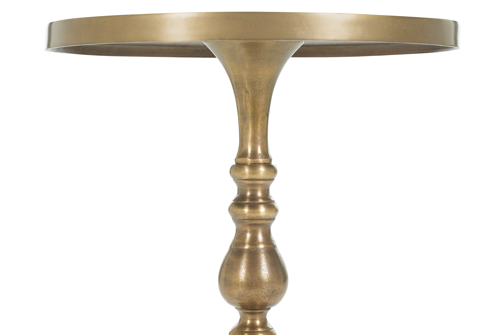Renwil Romina Accent Table - Antique Brass