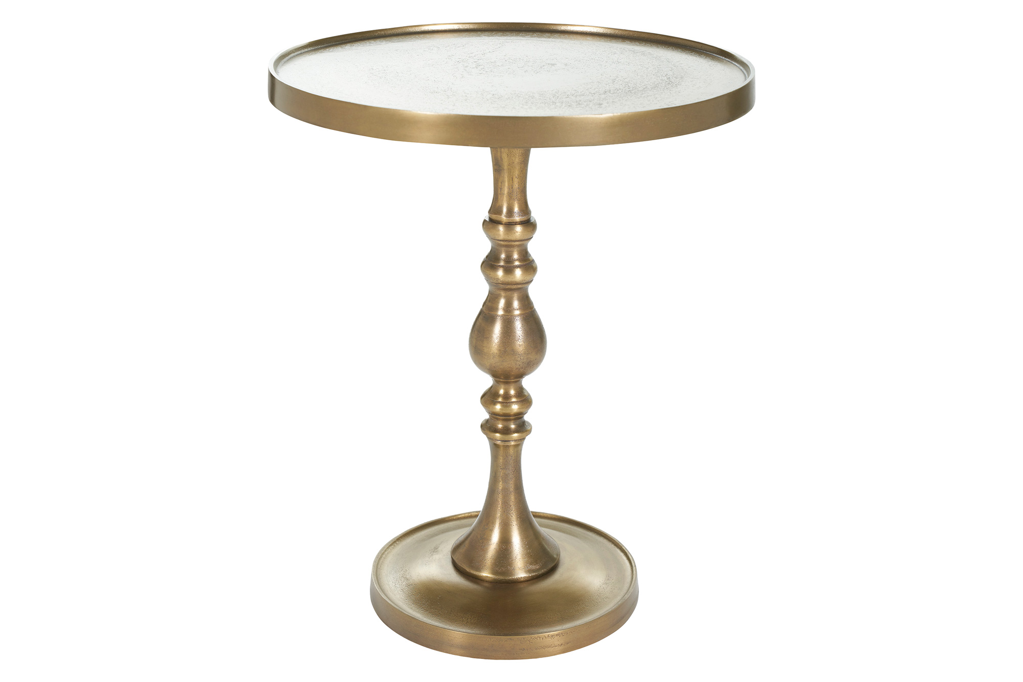 Renwil Romina Accent Table - Antique Brass