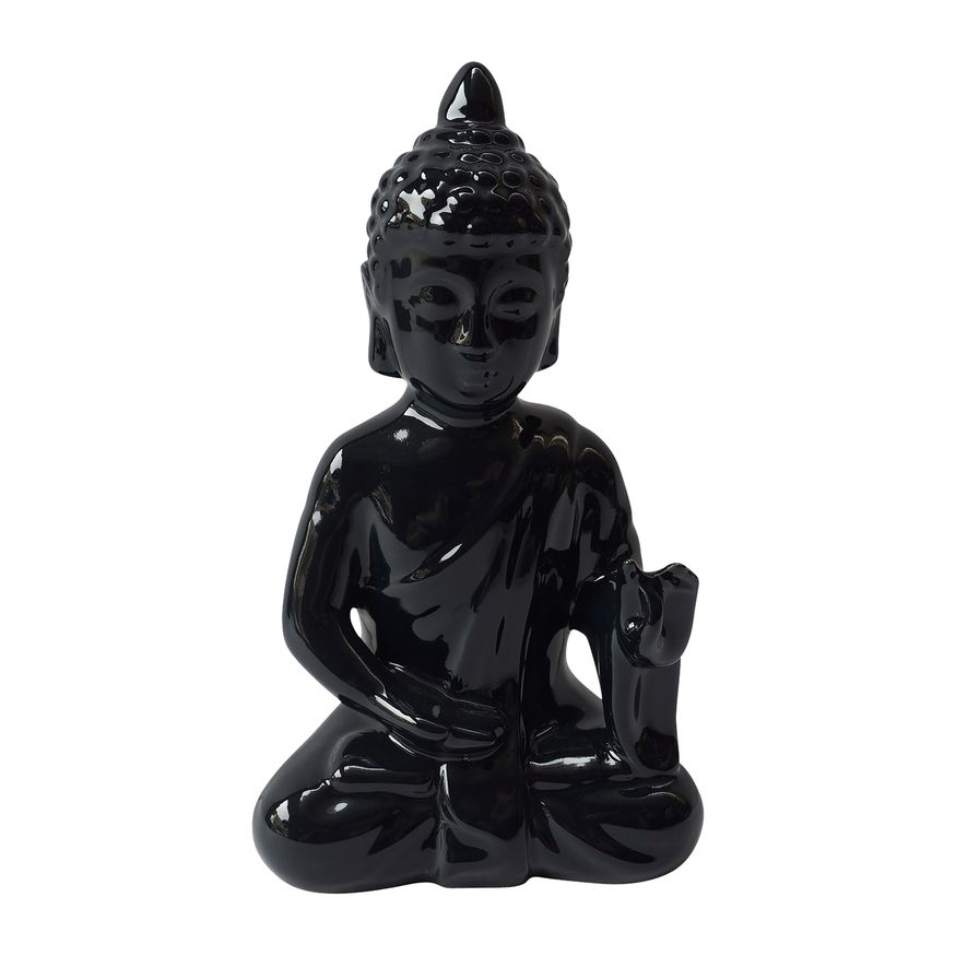 Sagebrook - 10" Ceramic Seated Buddha