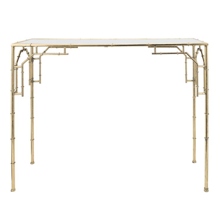Sagebrook - Gold Metal Console Tables