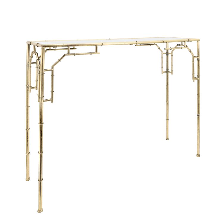 Sagebrook - Gold Metal Console Tables