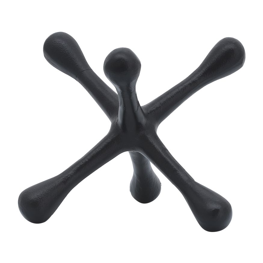 Sagebrook - 8" Metal Jacks Sculpture