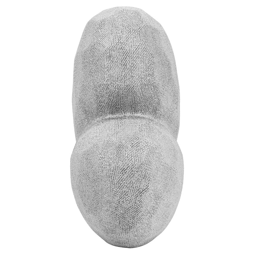 Sagebrook 11" Scratched Heart Decor - Silver