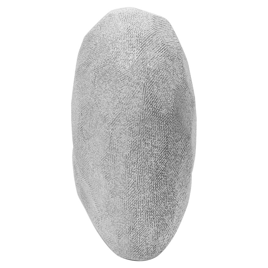 Sagebrook 11" Scratched Heart Decor - Silver