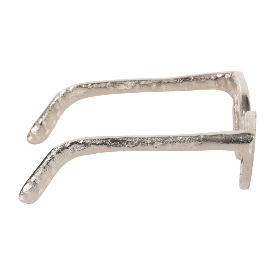 Sagebrook Glasses Sculpture - Silver