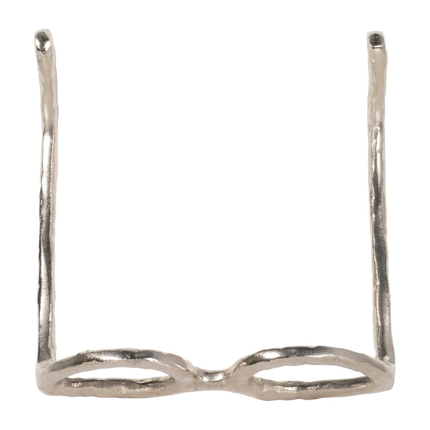 Sagebrook Glasses Sculpture - Silver