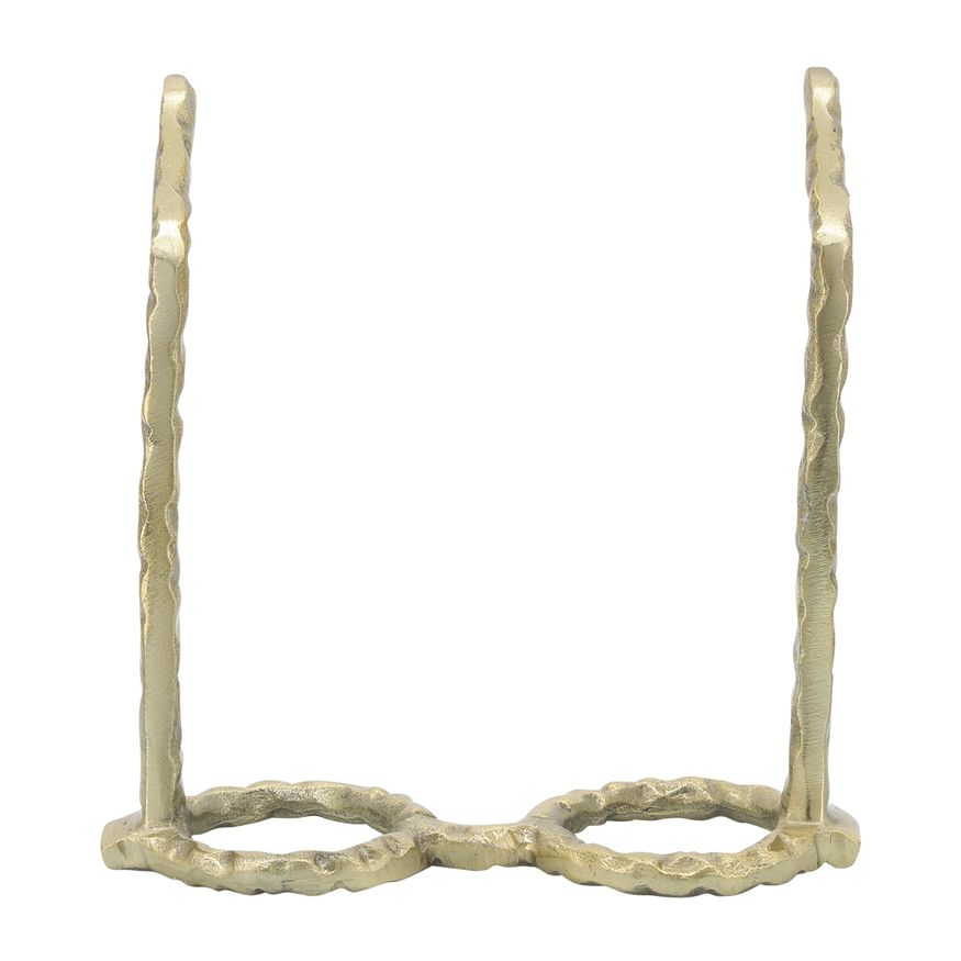 Sagebrook Aluminum Glasses Sculpture - Gold