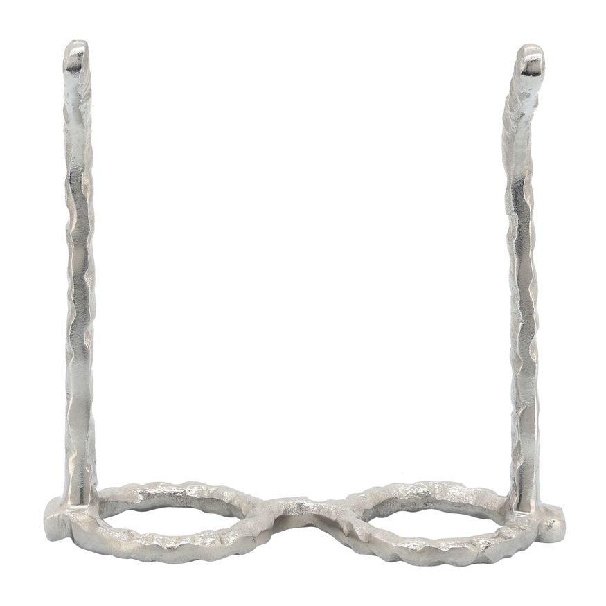 Sagebrook Aluminum Glasses Sculpture - Silver