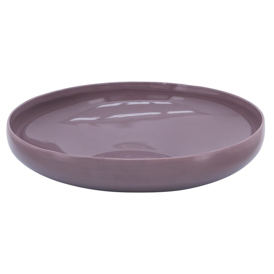 Sagebrook 12"/15" Organic Bowls (Set Of 2) - Lavander