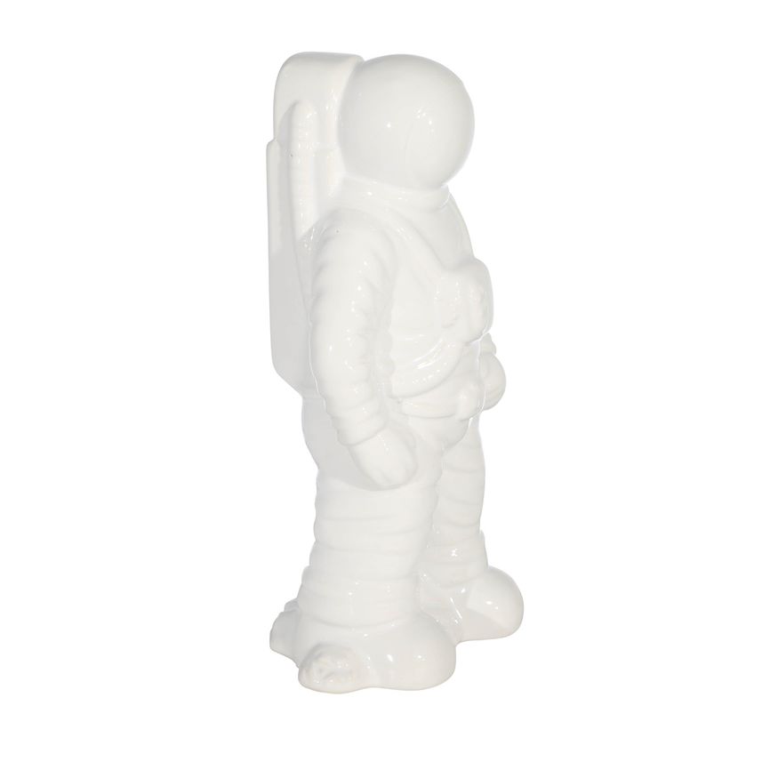 Sagebrook - 12" Ceramic Astronaut Statuette in White