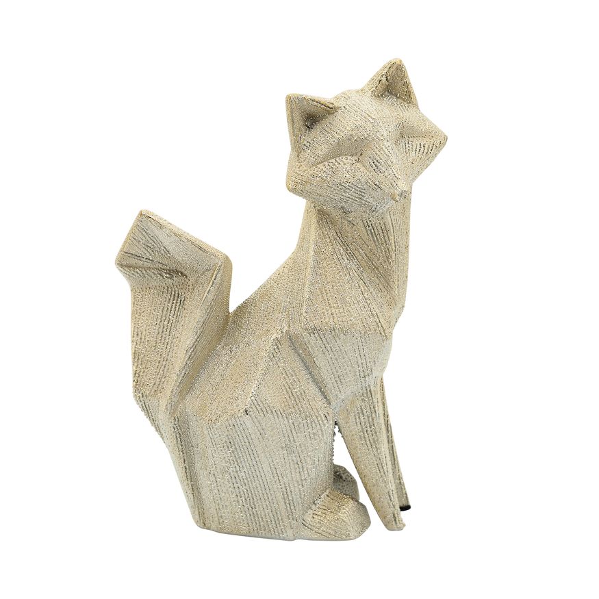 Sagebrook - 10" Ceramic Modern Fox Figurine