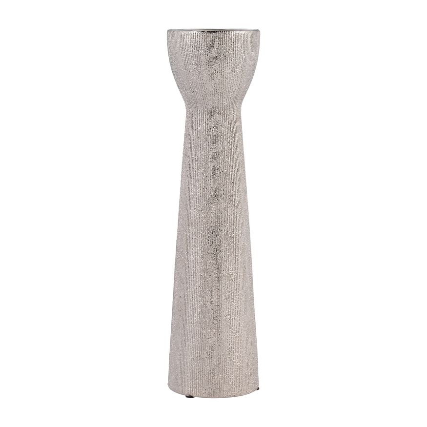 Sagebrook - 12" Ceramic Bead Candle Holder