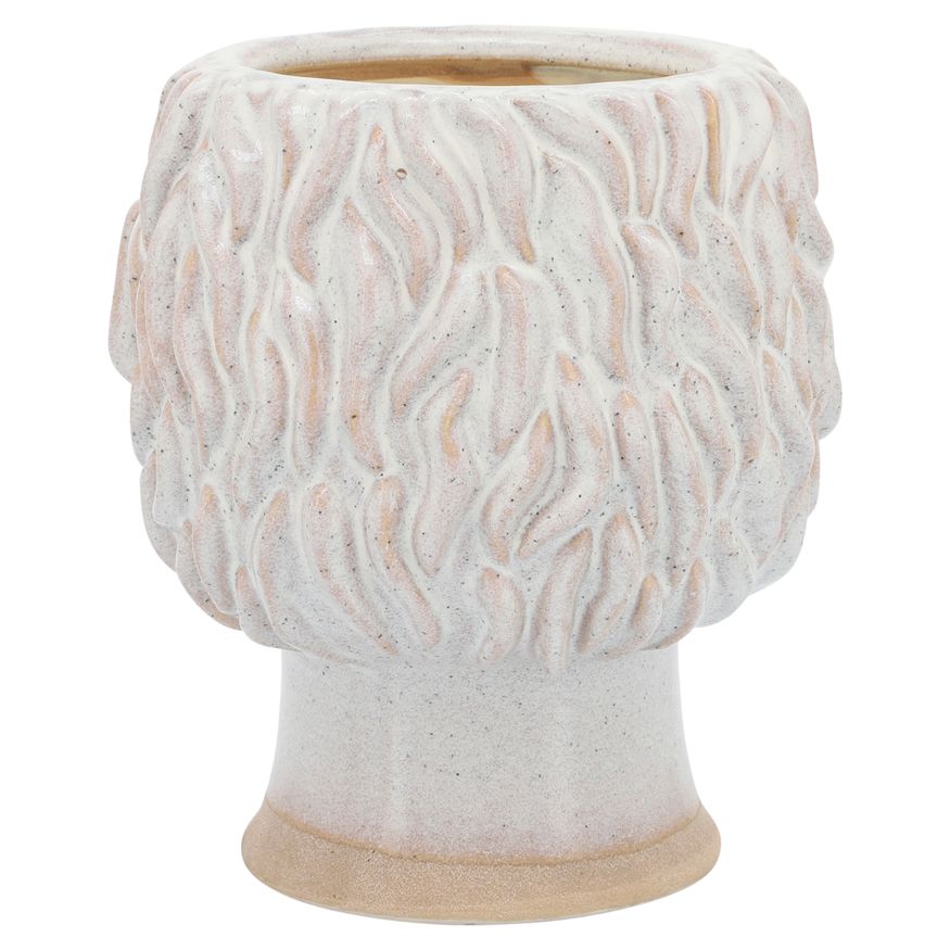 Sagebrook 6" Grandpa Face Planter - Ivory