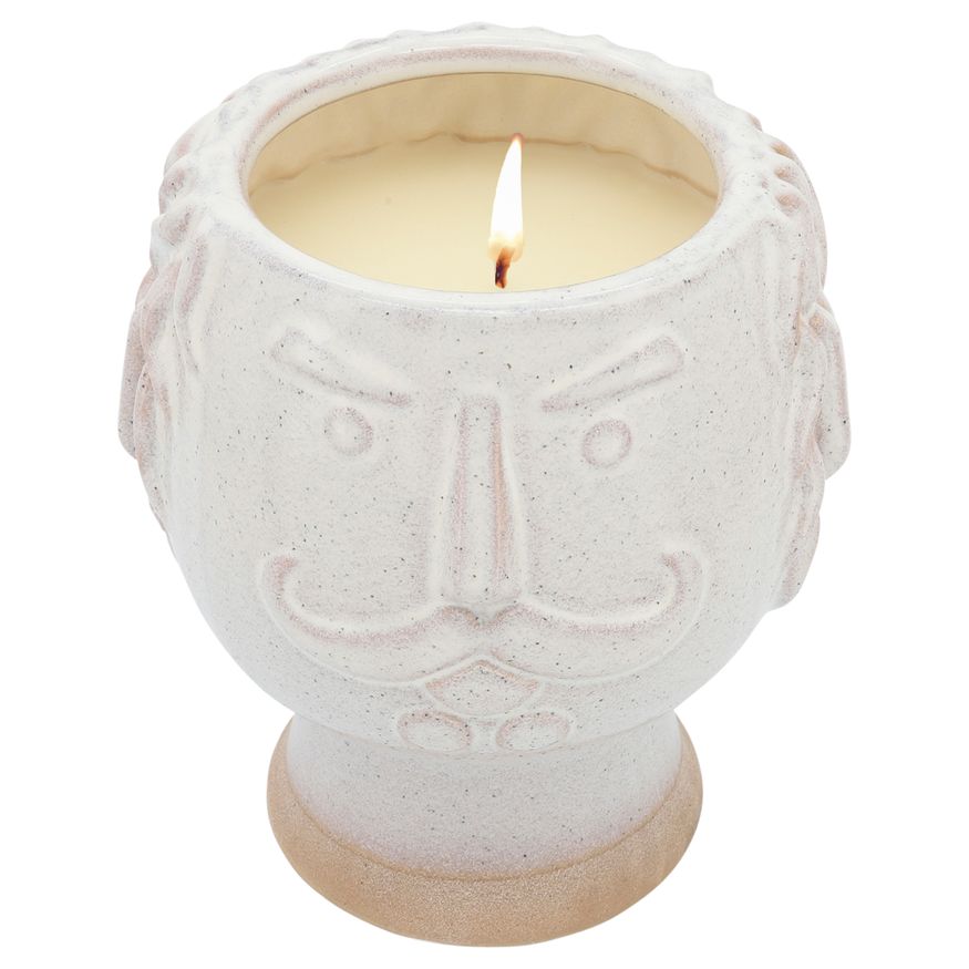 Sagebrook 6" Grandpa Face Planter - Ivory