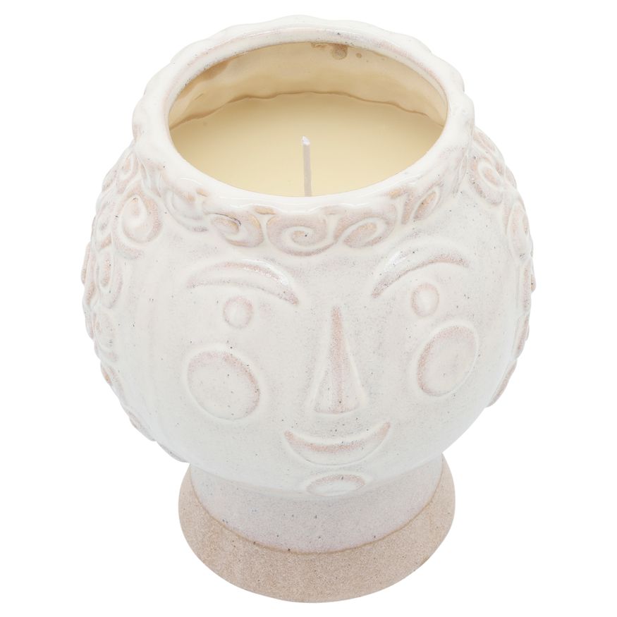 Sagebrook 6" Grandma Face Planter - Ivory
