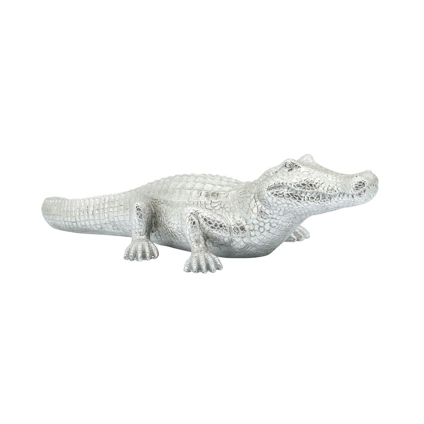 Sagebrook - 16" Polyresin Crocodile Figurine