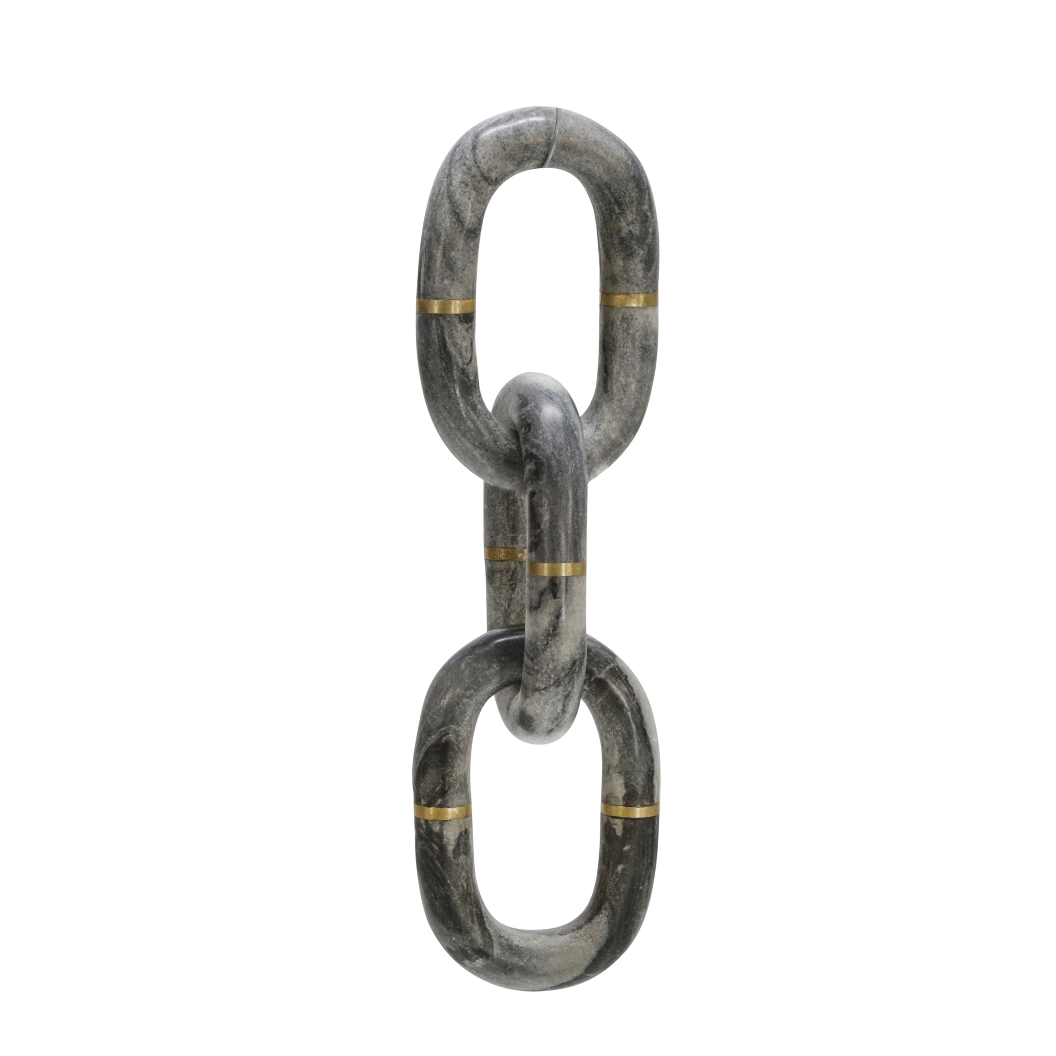 Sagebrook - 14" Marble Chain Decor