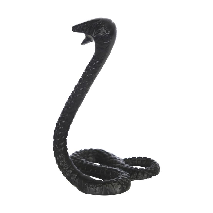 Sagebrook 10" Metal Snake - Black