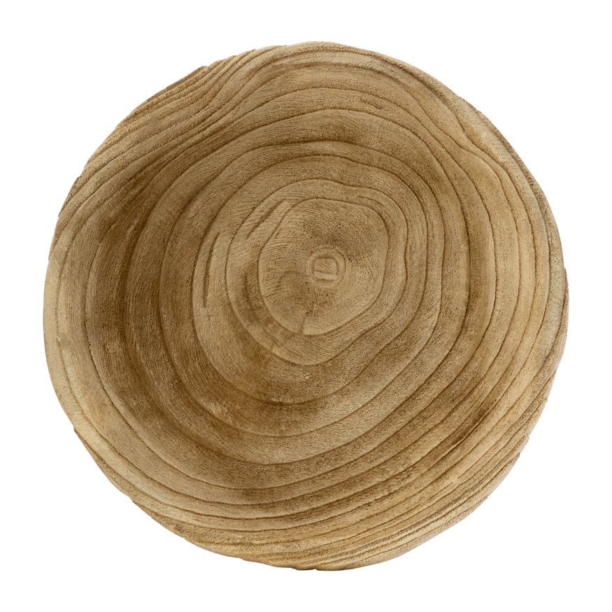 Sagebrook 11" Wood Bowl With Legs - Natural