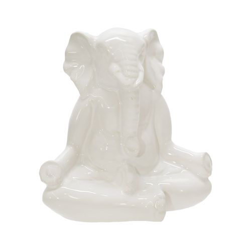 Sagebrook - 7" Polyresin Yoga Dog