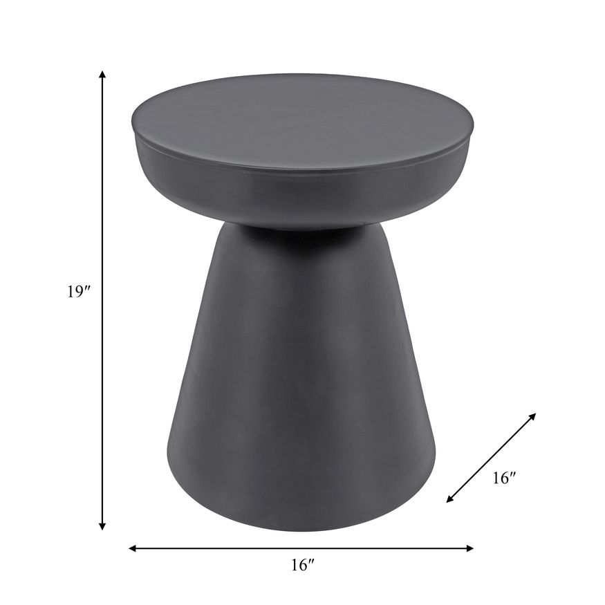 Sagebrook Wood Side Table - Black