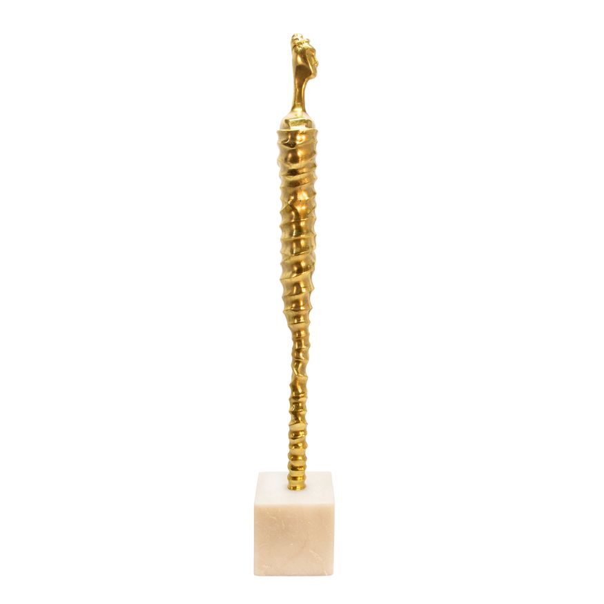 Sagebrook 27" Metal Modern Male Mummy Decor - Gold